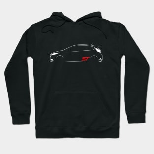 Ford Fiesta ST vector Hoodie